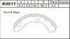 ISUZU 5878317750 Brake Shoe Set